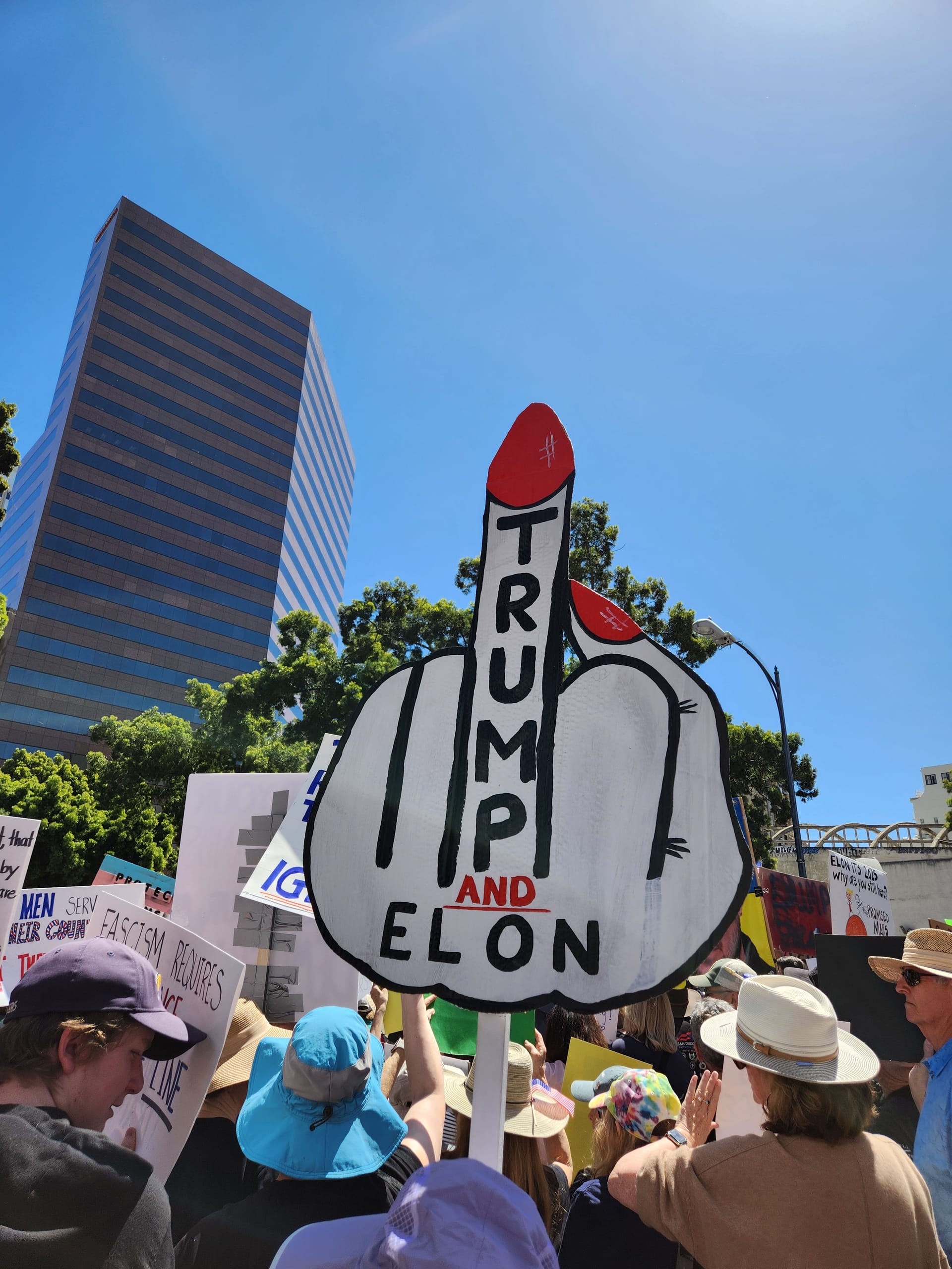 San Diego Hands Off Rally